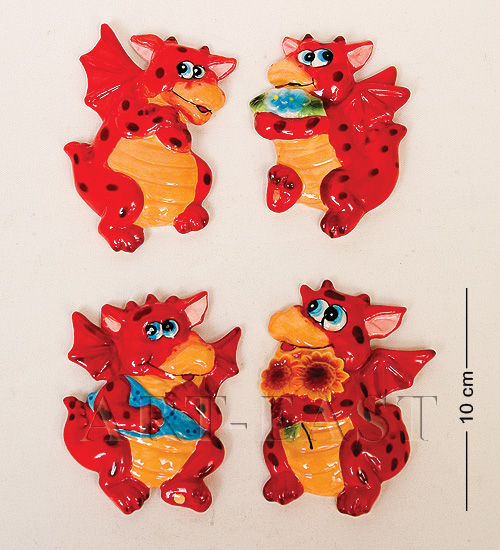 D- 28 Магнит "Дракоша" в асс. 2 шт.