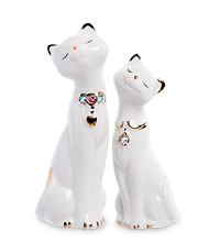XA-395 Фигурка "Кот с кошкой"