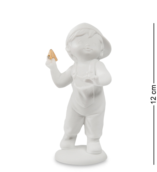 JP-48/10 Фигурка "Мальчик" бисквит (Pavone)