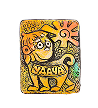 KK-375 Магнит "Удача!" шамот