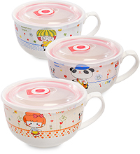 MUG-146 Кружка-бульонница "Маленькая хозяйка" в асс.