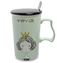 MUG-106/1 Кружка "Счастливая девчонка"