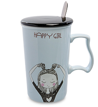 MUG-106/3 Кружка "Счастливая девчонка"