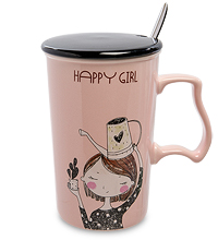 MUG-106/4 Кружка "Счастливая девчонка"