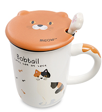 MUG-108/1 Кружка "Благородной породы кот"