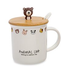 MUG-113/2 Кружка "В мире зверюшек"