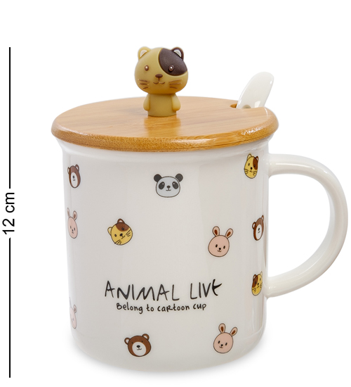 MUG-113/3 Кружка "В мире зверюшек"