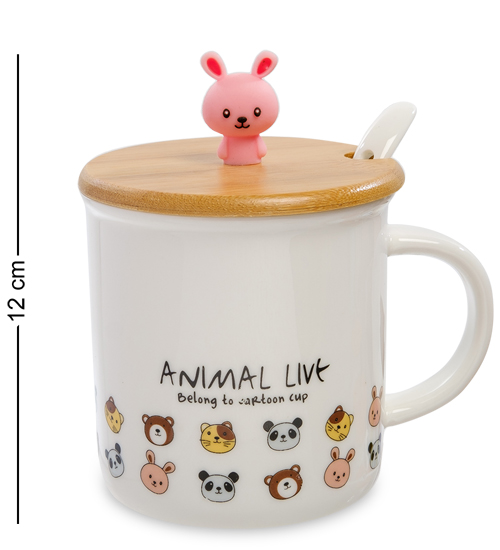 MUG-113/4 Кружка "В мире зверюшек"