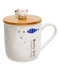 MUG-122/2 Кружка "Котик - день удался"