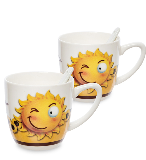 MUG-207 Н-р из 2-х кружек в подарочной коробке в асс.