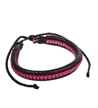 Y-BKB005 Браслет цветной нат.кожа