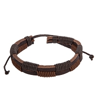 Y-BKB078 Браслет цветной нат.кожа