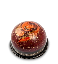 ШК-30/47 Шкатулка Холуй "Жар-птица" Мухин 5,5х5,5