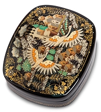 ШК-30/71 Шкатулка Холуй "Русский север 2" Петрова