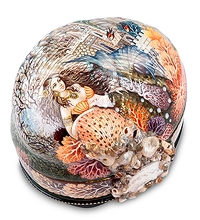 ШК-30/67 Шкатулка Холуй "Русалочка" Ковалева С.