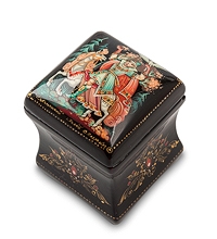 ШК-30/44 Шкатулка Холуй "Сокольничий" Малышева