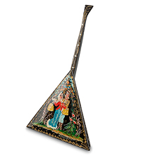 ШК-15/ 3 Шкатулка Мстера "Балалайка" бол.