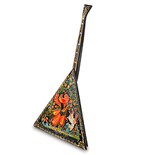 ШК-15/ 3 Шкатулка Мстера "Балалайка" бол.