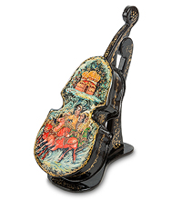 ШК-15/ 7 Шкатулка Мстера "Скрипка"