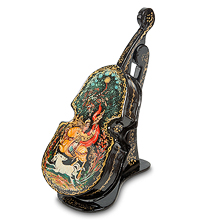 ШК-15/ 7 Шкатулка Мстера "Скрипка"