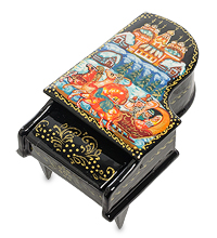 ШК-15/ 4 Шкатулка Мстера "Рояль" мал.