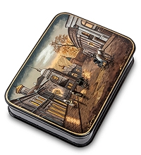 ШК-55/19 Шкатулка "Старая Москва" Буркова