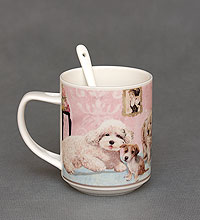 WAB-07-21 Кружка с ложкой