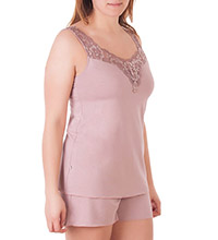 Пижама женская 5663/2, р.108, рост 170, пудра (Serge)