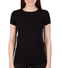 Футболка женская 6367/32, р.084, рост 170, чёрный (Serge)