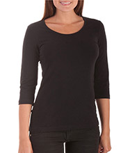 Фуфайка женская 6397/9, р.100, рост 170, чёрный (Serge)