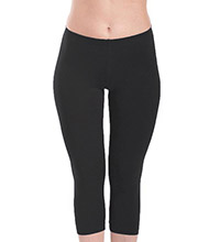 Капри женские 6657/36, р.094, рост 170, чёрный (Serge)