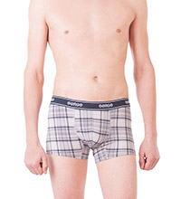 Трусы мужские 7030/25, обхват талии 082, серый с рис. (Serge)