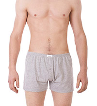 Трусы мужские 7034/7, обхват талии 102, серый меланж (Serge)