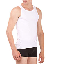 Майка мужская 7308/32, р.092, рост 182-188, белый (Serge)