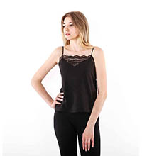 Майка женская 6036/1, р.100, рост 170, черный (Serge)