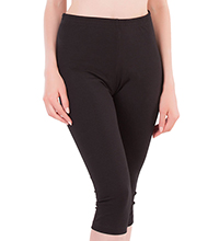 Капри женские 9057/9, р.118, рост 170, черный (Serge)