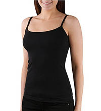 Майка женская 6108/05, р.112, рост 164, черный (Serge)