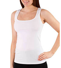 Майка женская 6147/57, р.100, рост 164, белый (Serge)