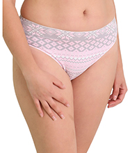 Трусы женские 4117/24, р.098, молочный с рис. 2568 (Serge)