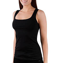 Майка женская 6147/57, р.096, рост 164, черный (Serge)