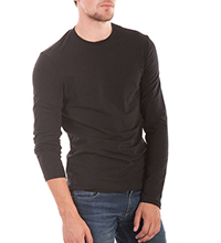 Футболка мужская 7551/11, р.096, рост 170-176, черный (Serge)