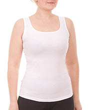 Майка женская 6247/4, р.104, рост 170, белый (Serge)