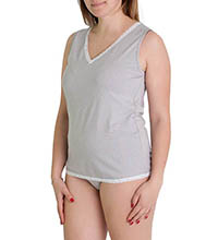 Комплект белья женский 3116/1, р.104, рост 170, светло-серый с рис. 2859 (Serge)