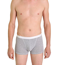 Трусы мужские 7028/36, обхват талии 086, серый меланж (Serge)