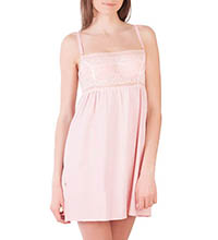 Сорочка ночная женская 8080/7, р.096, рост 170, розовый с рис. (Serge)