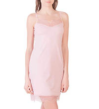 Сорочка ночная женская 8617/2, розовый с рис.