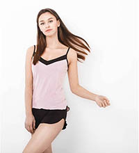 Майка женская 6038, р.092, рост 170, розовый с рисунком (Serge)