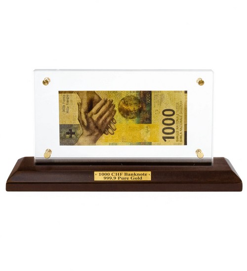 HB- 050 "Банкнота 1000 CHF франков Швейцарии"