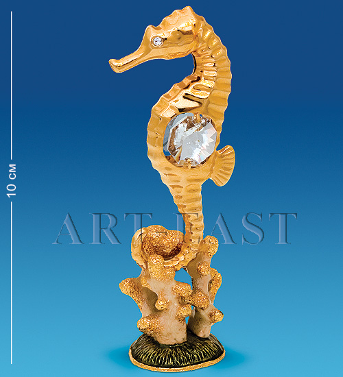 AR-4100 Фигурка на кораллах "Морской конек" (Юнион)