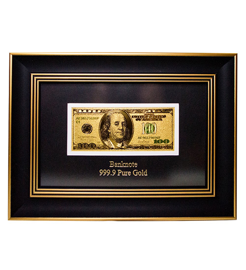 HB-077 Панно "Банкнота 100 USD (доллар) США"